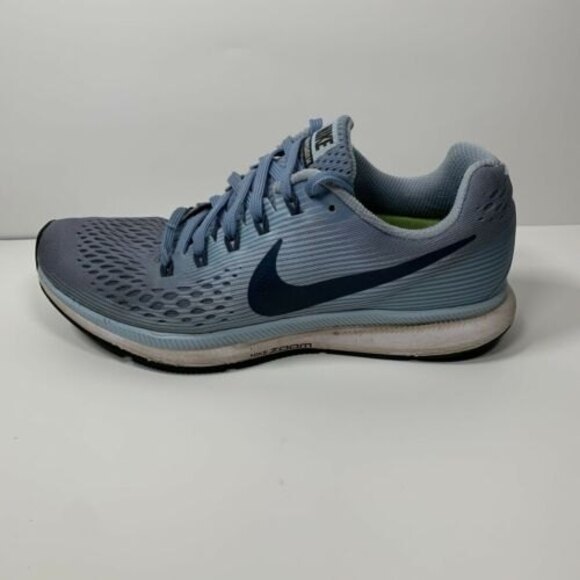 Nike Women's Size 8 Air Zoom Pegasus 34 Flywire Running Shoes 880560-400 Gray - Picture 3 of 10